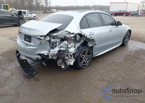 2023 Mercedes-Benz C 300 4Matic из США, поврежденный, VIN W1KAF4HB1PR130493